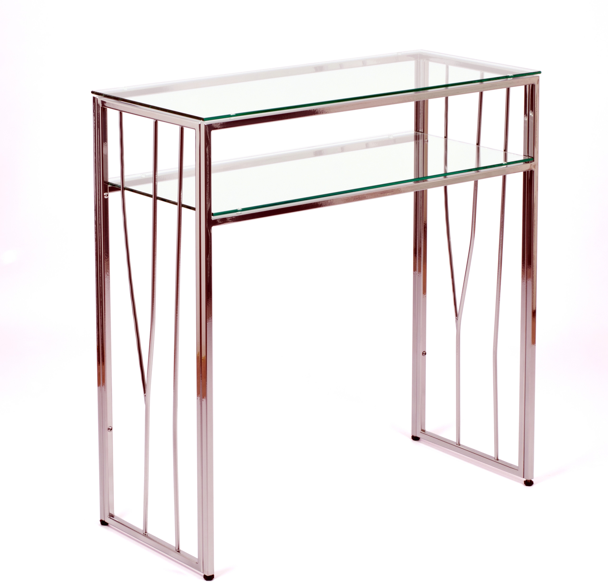 Консольный стол AllConsoles 1123-CS clear серебряный купить выгодно в ...