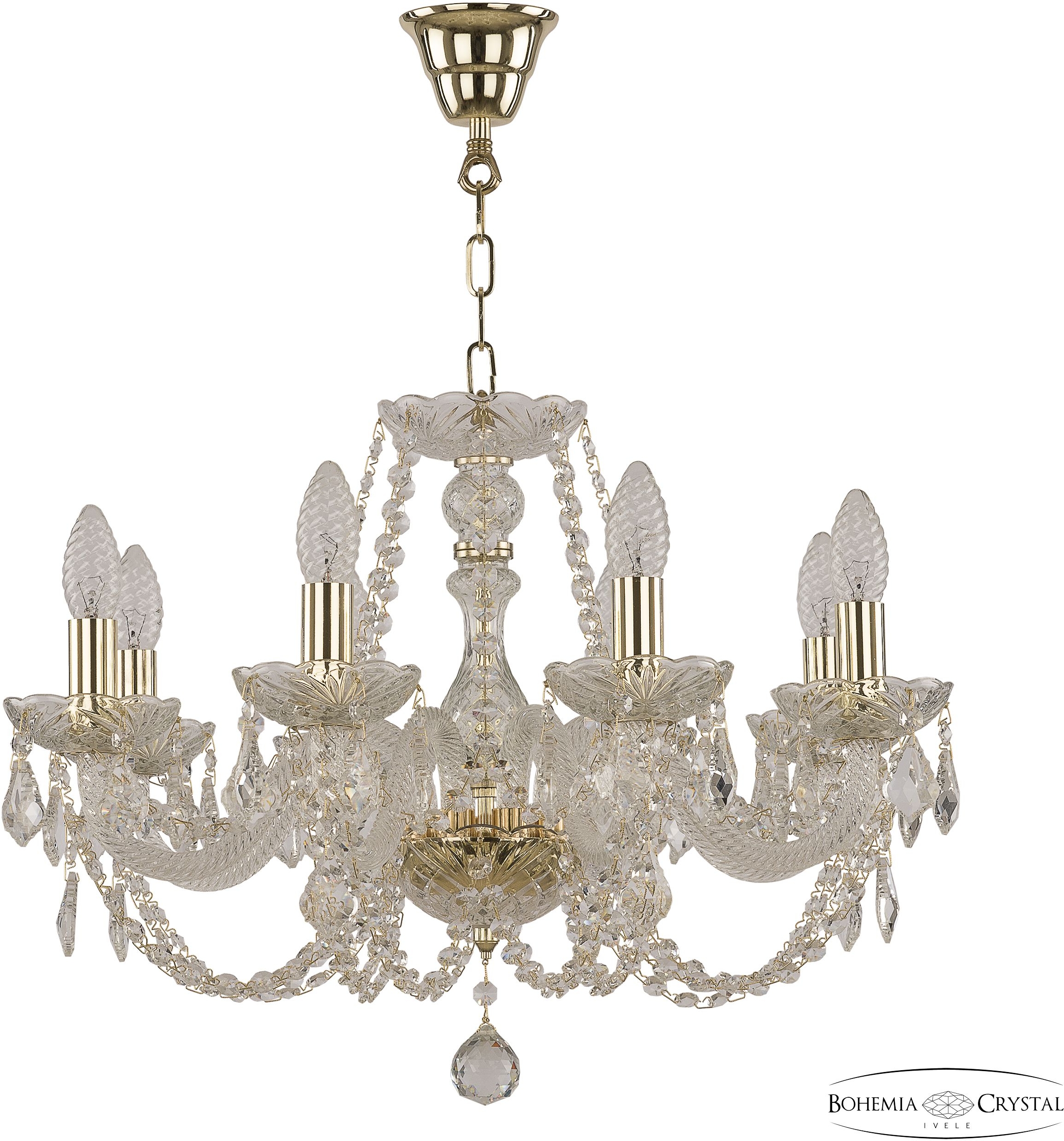 Подвесная люстра Bohemia 101 101/8/195 G Leafs купить выгодно в ...