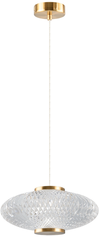 Подвесной светильник Crystal Lux CARAZON CARAZON SP1 BRASS купить ...