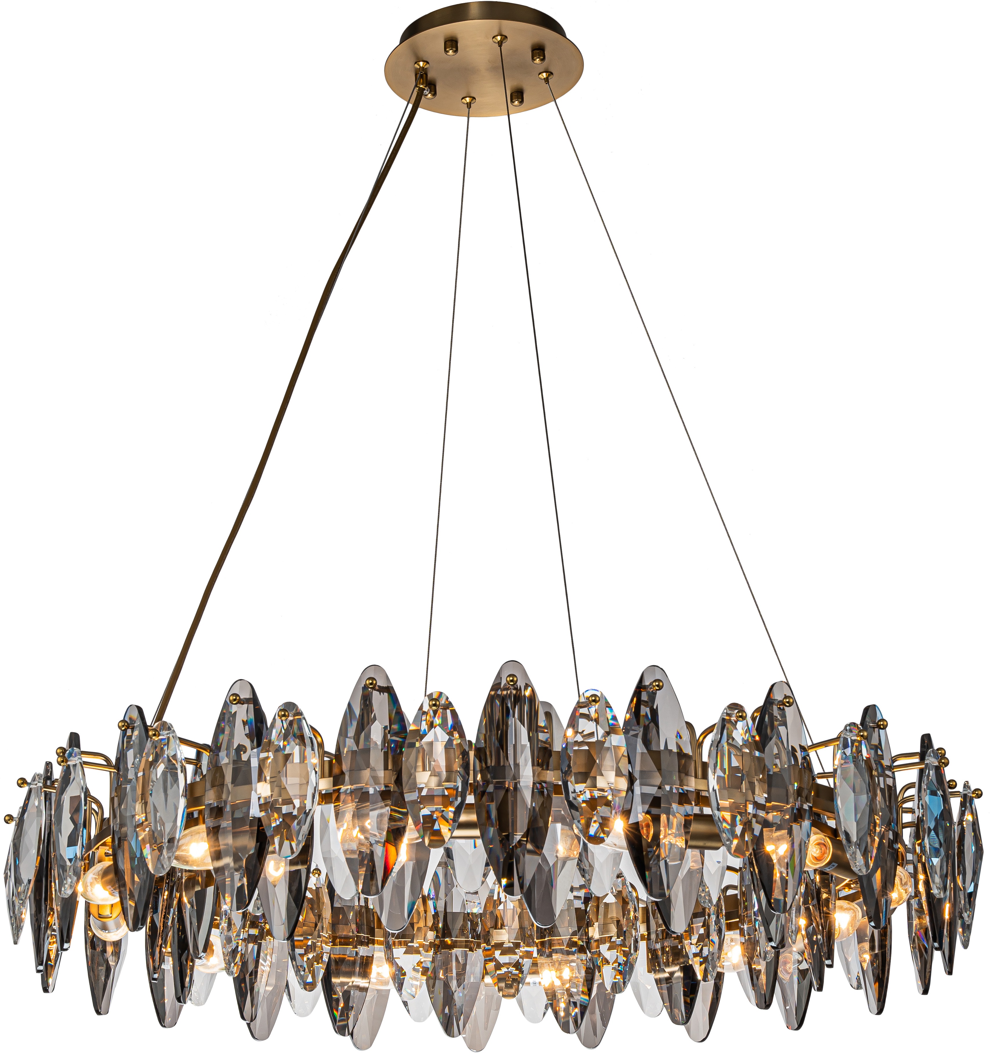 Подвесная люстра Favourite Glans 4303-12P купить выгодно в интернет ...