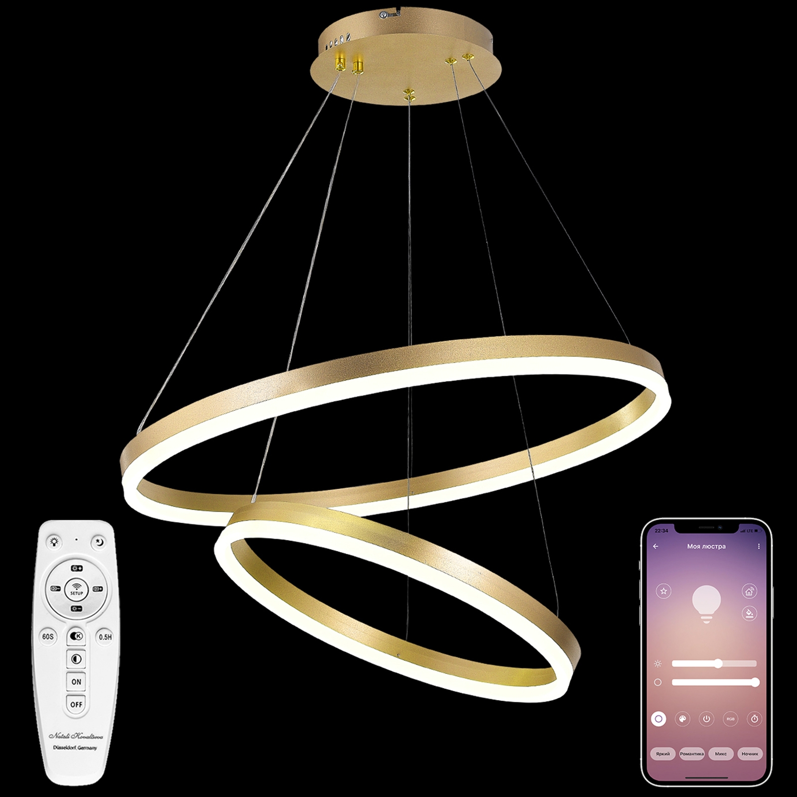 Подвесной светильник Natali Kovaltseva LED LAMPS 81299