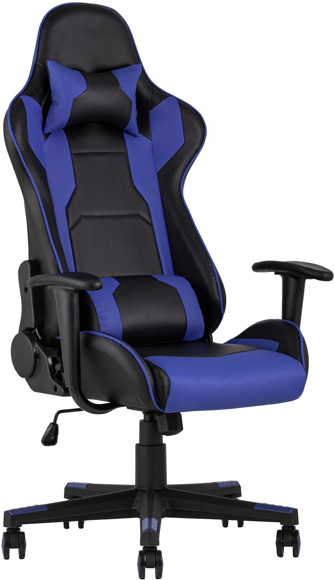 Кресло игровое TopChairs Diablo синее УТ000004577 купить выгодно в ...