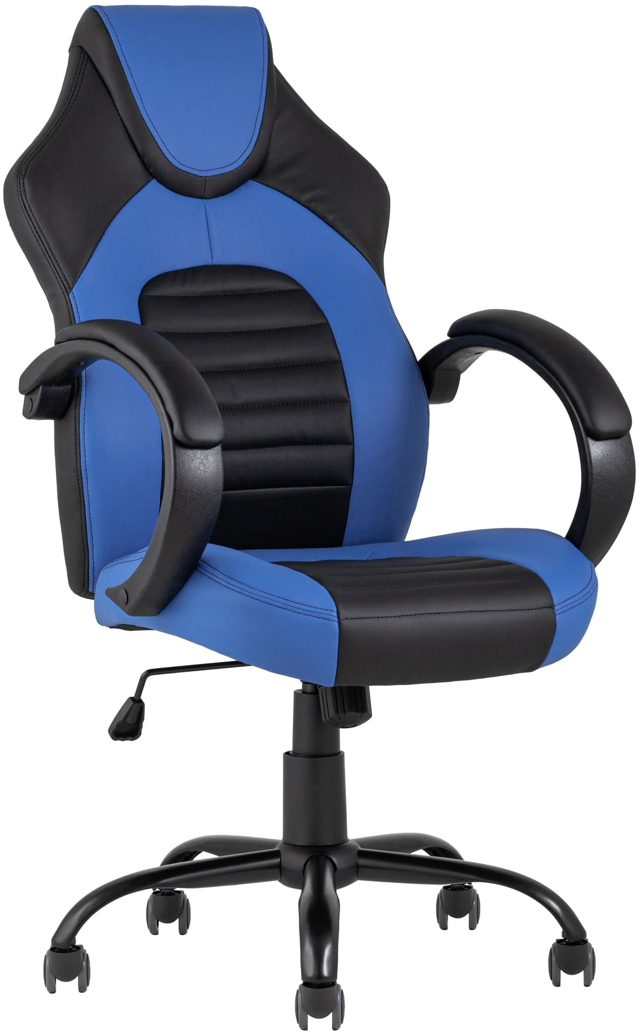 Кресло игровое topchairs racer premium синее